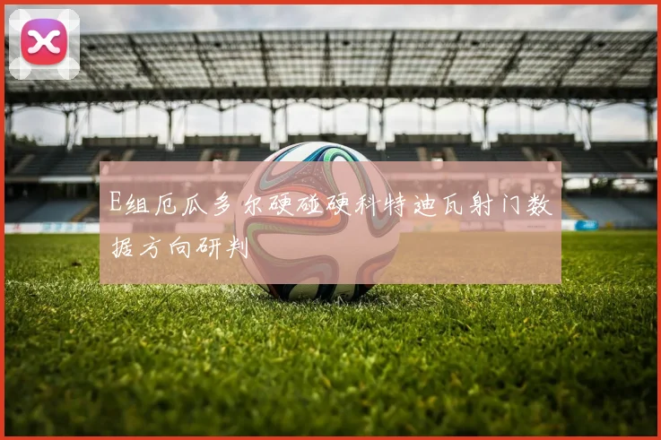 E组厄瓜多尔硬碰硬科特迪瓦射门数据方向研判